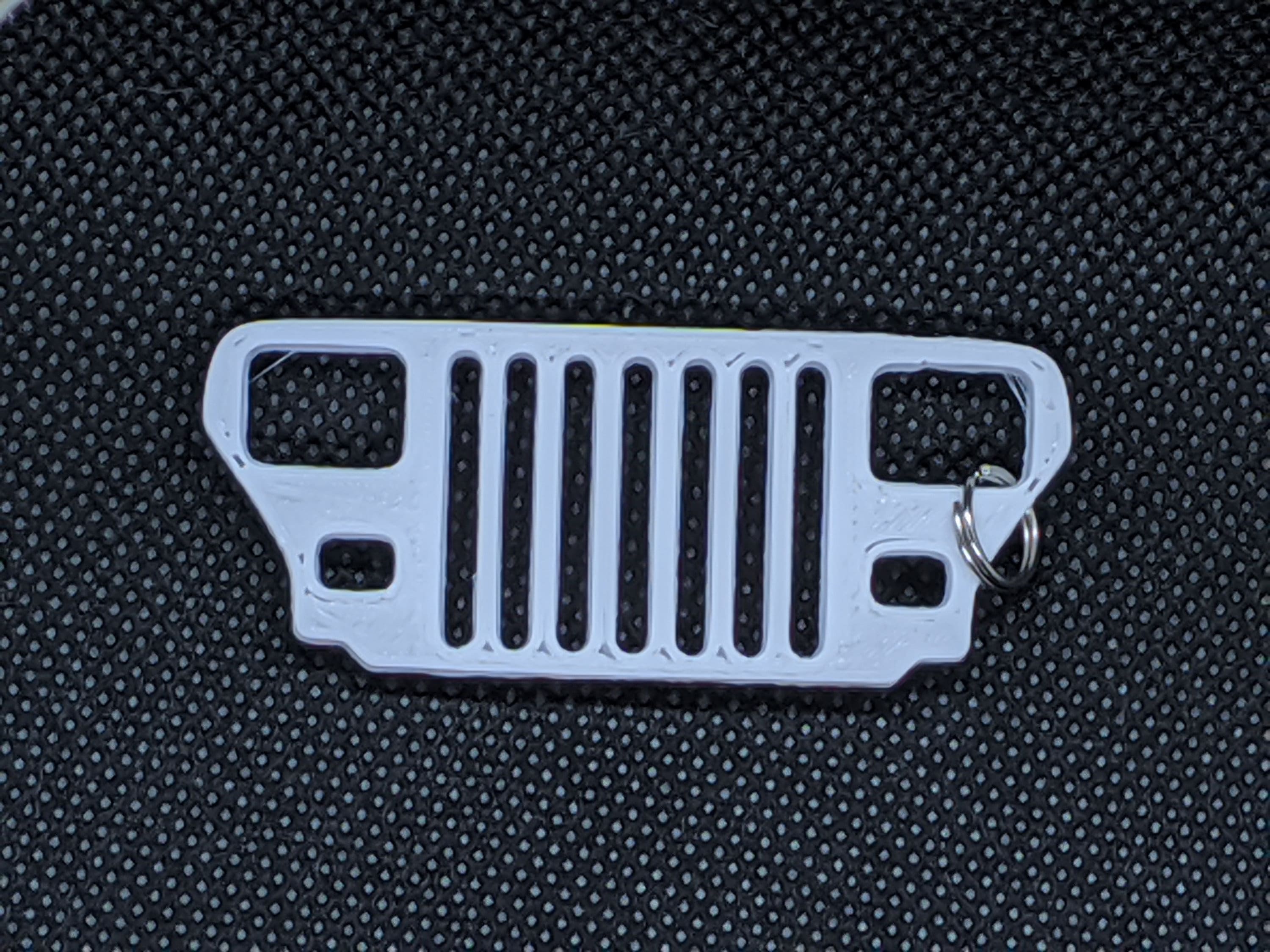 3D Printed Jeep YJ Grille Keychain Etsy