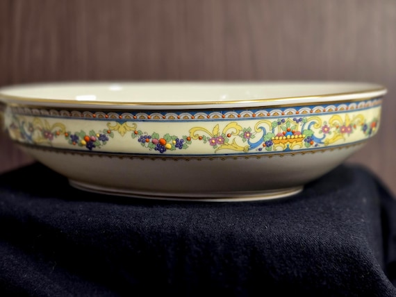 LENOX Renaissance Oval Serving Bowl 9 Inch