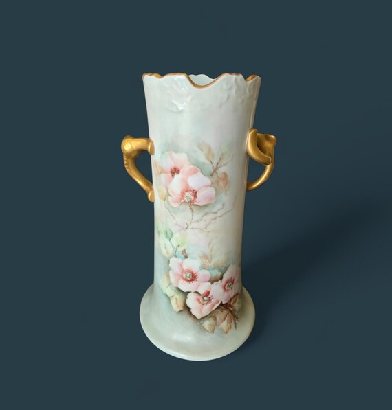 Artist Signed Porcelain Vase, c.1930s