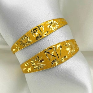 24K Gold Korean 1st Birthday 돌 Bracelet 1돈, 2돈 image 1