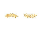 Laurel Leaf Ear Climbers