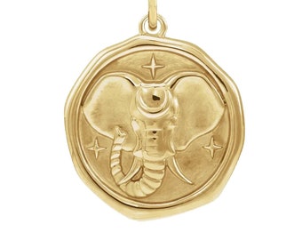 Elephant Spirit Animal Charm • Symbolic Jewelry • Power Jewelry