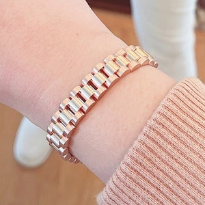 Gourmette homme rolex top