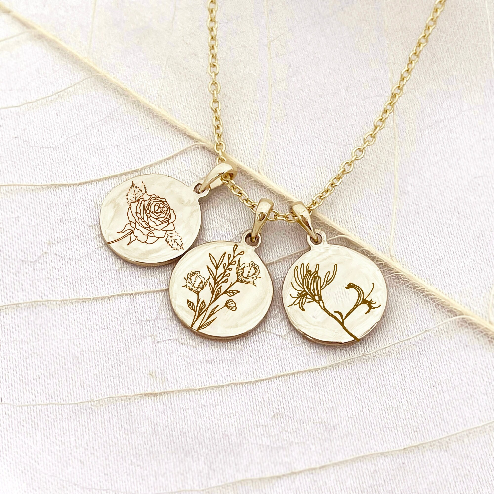 Honeysuckle necklace deals