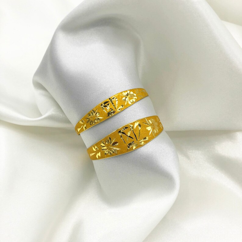 24K Gold Korean 1st Birthday 돌 Bracelet 1돈, 2돈 image 1