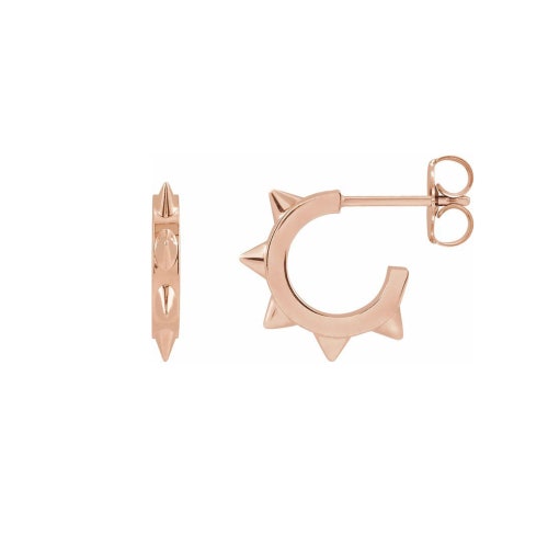 Mini Spike Hoop Earrings shops