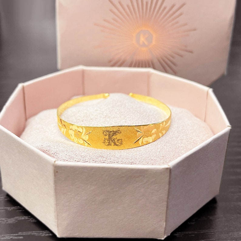 24K Gold Korean 1st Birthday 돌 Bracelet 1돈, 2돈 image 7