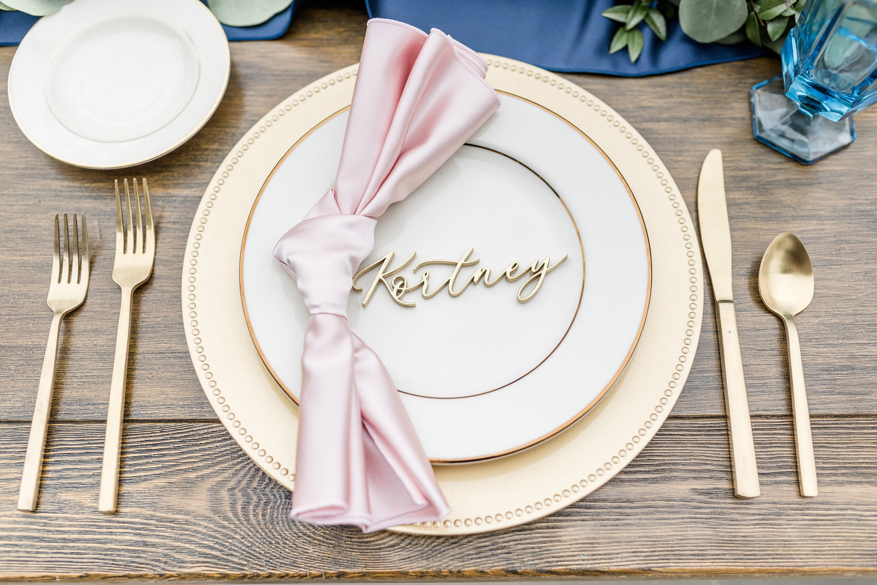 Custom Name Place Cards Laser Cut Table Decor Wedding Place Etsy