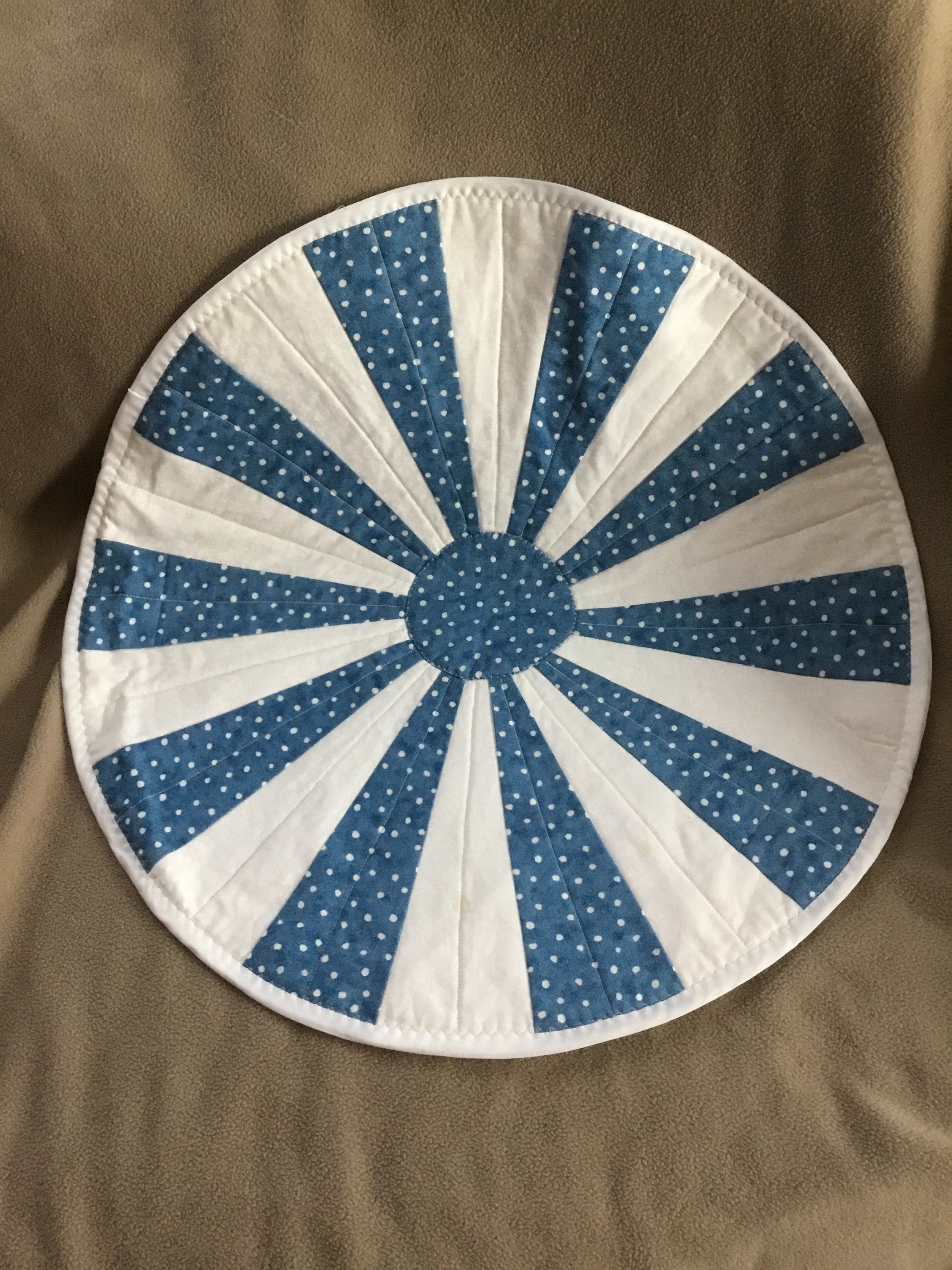 Reversible Dresden Table Topper Etsy