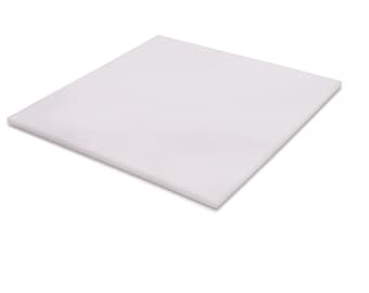 Teflon Ptfe Virgin Plastic Sheet 1.25" Thickness You Pick The Size