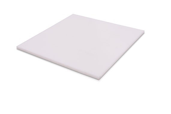 White Plastic HDPE Cutting Board 1 2