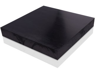 Delrin - Acetal Plastic Sheet 3/8" Thick Black Color You Pick The Size