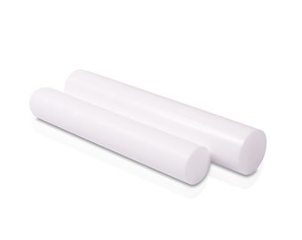 Delrin Acetal Plastic Rod Bar You Pick The Length & Diameter White Color
