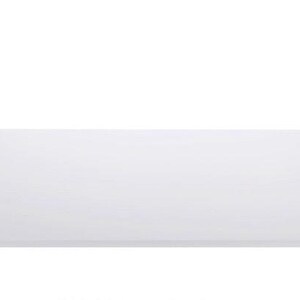 May include: A white plastic cutting board, ideal for preparing food.