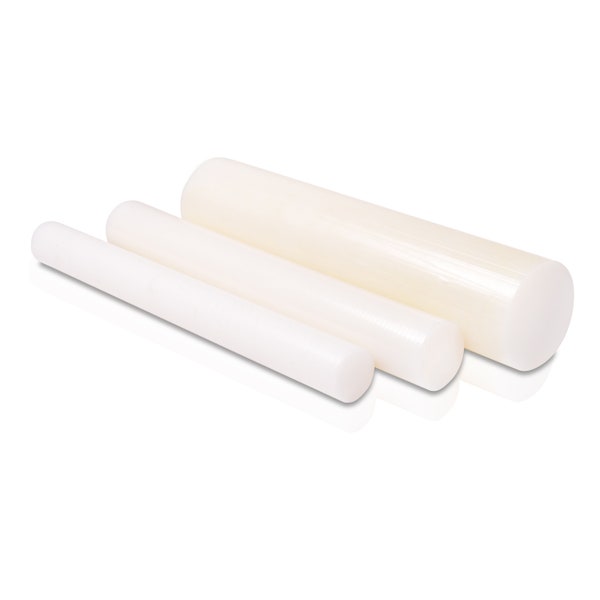 Nylon 6/6 Polyamide Plastic Rod Bar You Pick The Length & Diameter White Color