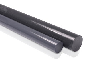 Nylon 6/6 Polyamide Plastic Rod Bar You Pick The Length & Diameter Black Color