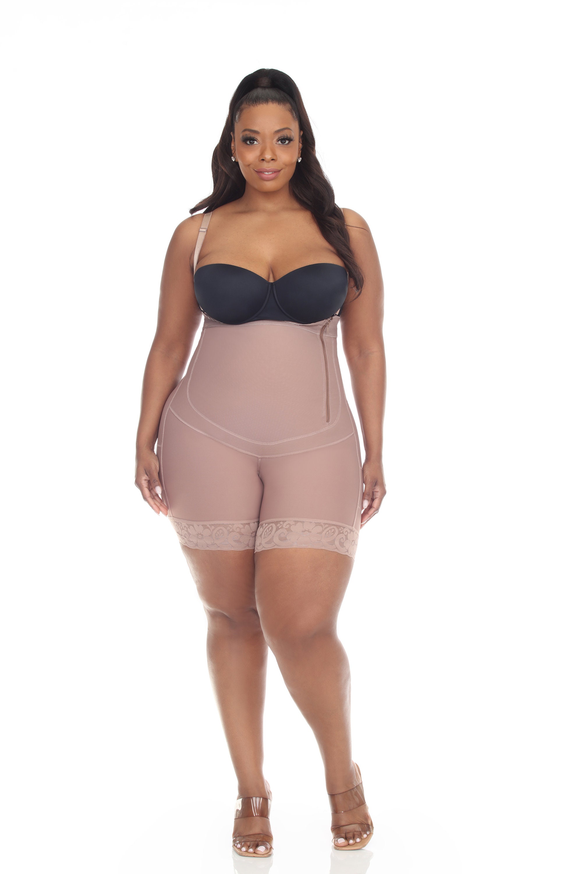 Belly Shaping Sexy Shapewear Slim Waist One-Piece Women Bra Body Tights  Shapeware Mother Shorts, Coffee, Large : : Clothing, Shoes &  Accessories