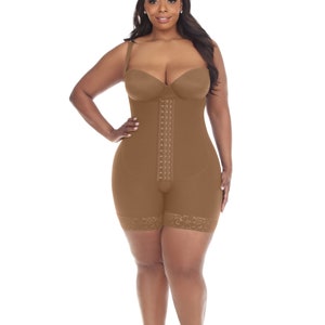 Body Shaper For Women Tummy Firm For Dress Short Strapless Openbust  Shapewear. Fajas Colombianas at  Women's Clothing store
