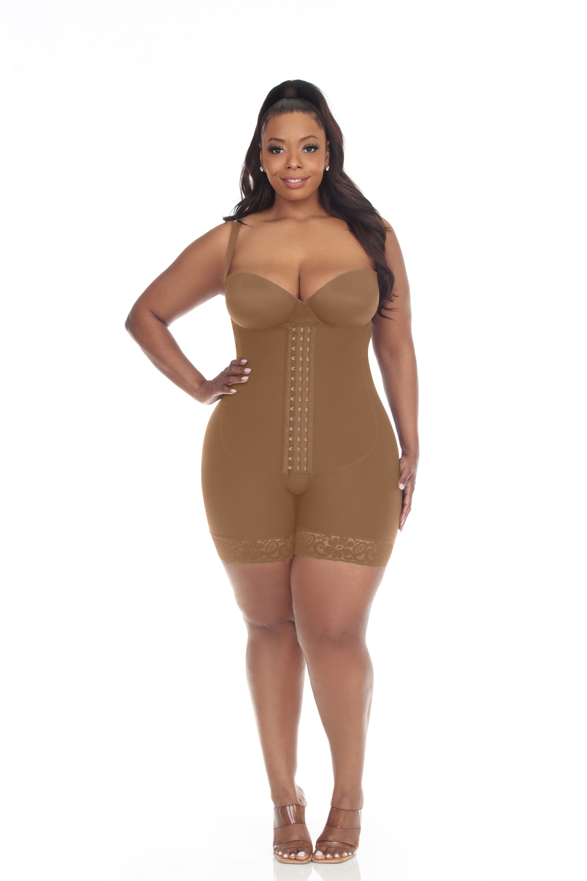 Wholesale Tummy Tuck WYOB Underbust Full Body Shaper in Warm Beige -  Concept Brands - Fieldfolio