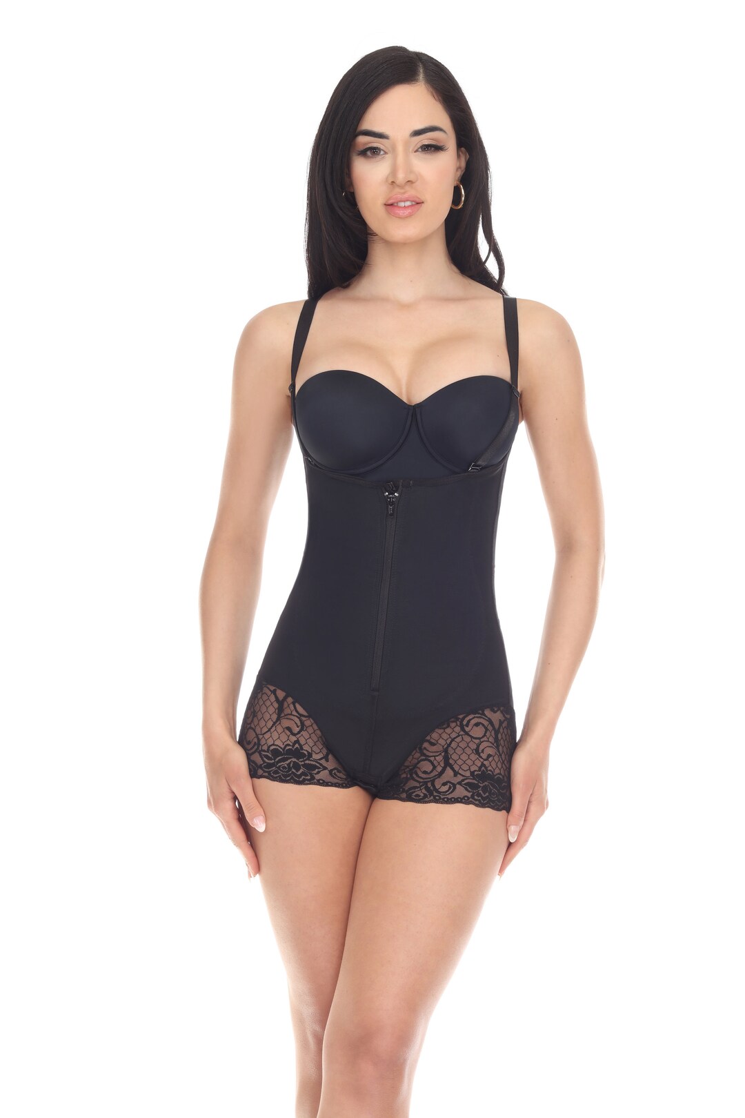 Colombian Shapewear Bikini Style Waist Control With Lace Trim Etsy