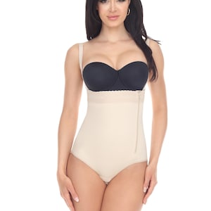 Fajas Colombianas Post Surgery Compression Long Bodysuit Hook And Eupport Spanx  Shapewear Thigh Trimmer