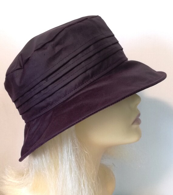 Purple Rain Hat With a Medium Brim. All 