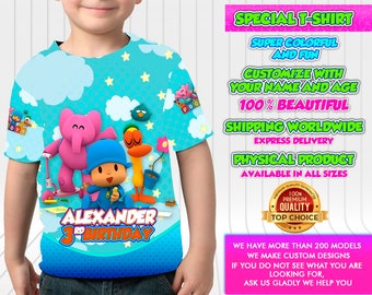 Movie Party Shirt Etsy - pocoyo shirt pocoyo tshirt pocoyo movie outfit pocoyo tee pocoyo t shirt pocoyo party shirt pocoyo party pocoyo custom pocoyo