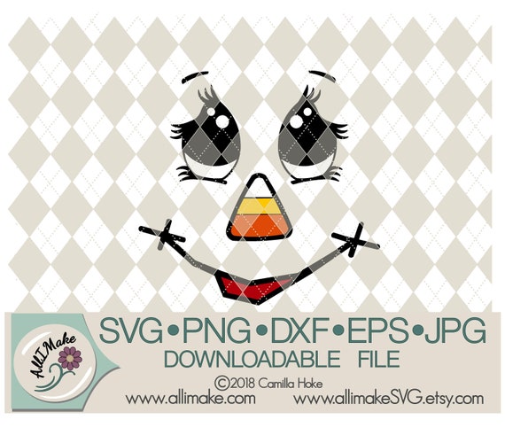Svg File Scarecrow 12 Svg Dxf Eps Png Jpg Files For Etsy