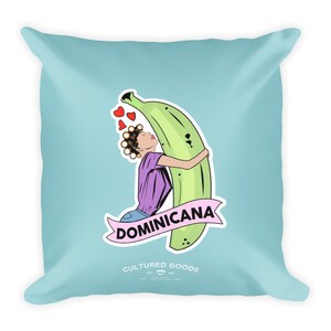 Platano Love Throw Pillow