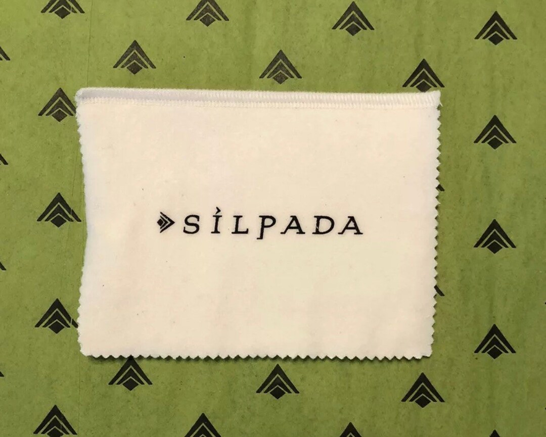Silpada Sterling Silver Polishing Cloth Brand New 10 X 8 Etsy