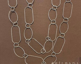 Collier Silpada Avec 3 Pendentifs En Cuir Et Argent Sterling - Ambre, Bambou, Coquille