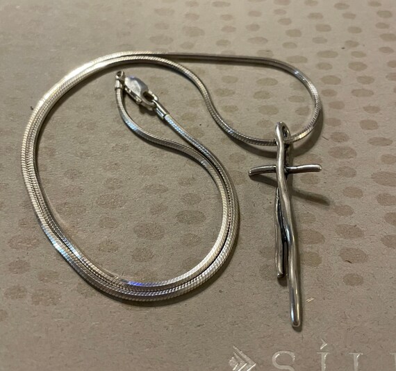 Silpada N0868 Sterling Silver 18 Snake 