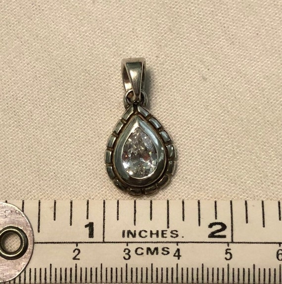 Silpada S1204 Teardrop Cubic Zirconia Sterling Si… - image 10