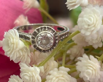 Silpada ‘Perfect Bliss’ Oxidized Hammered Sterling Silver Ring - R2076