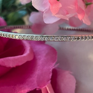 Adjustable Bangle Solid 999 Fine Silver Bangle 55-60mm Inner