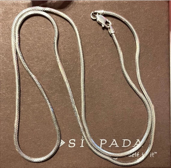 Silpada Eight Sided Snake Chain 