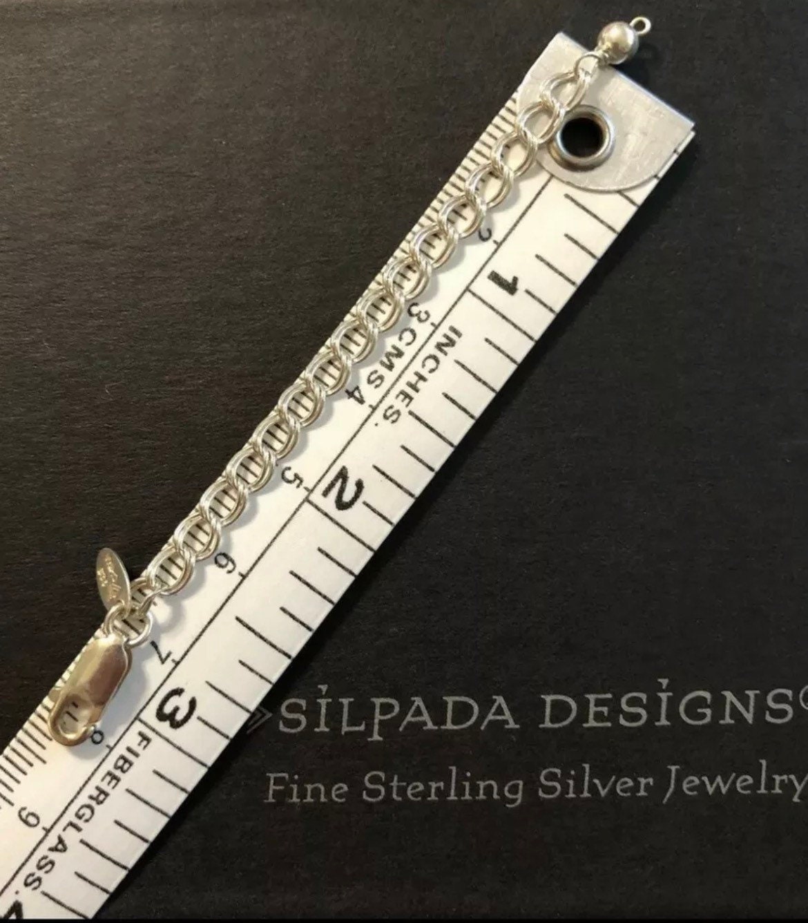 Silpada 'Extra Long' Set of Two Necklace Extenders in Sterling Silver, 6