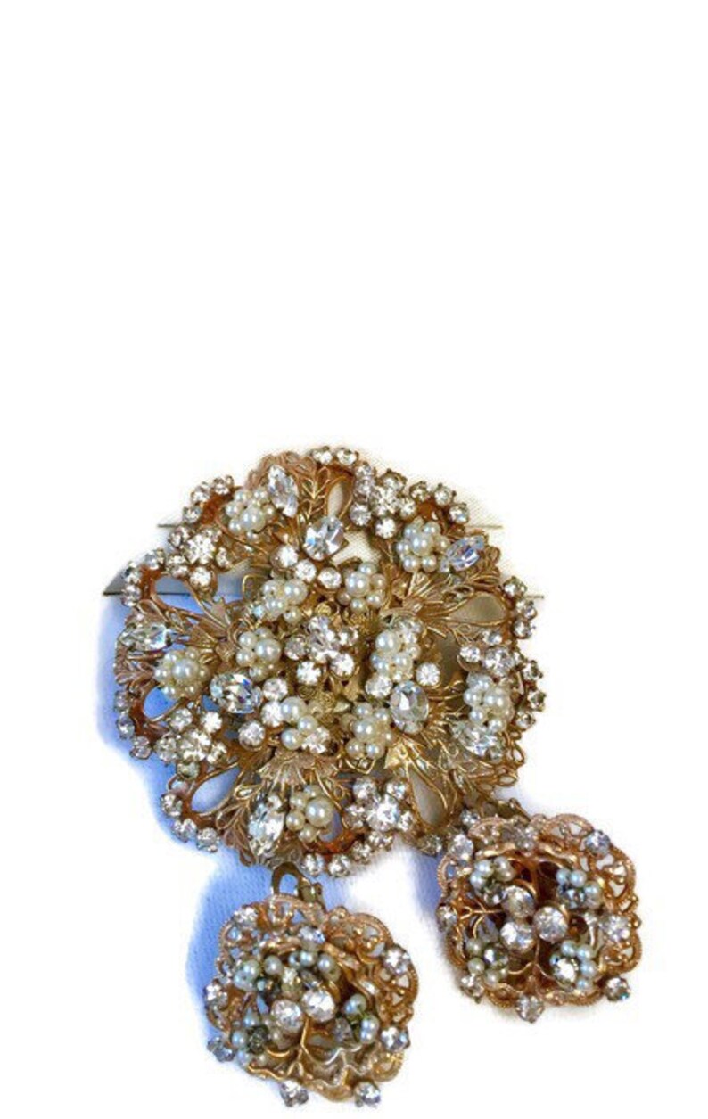 Original by Robert Faux Pearl Demi Parure