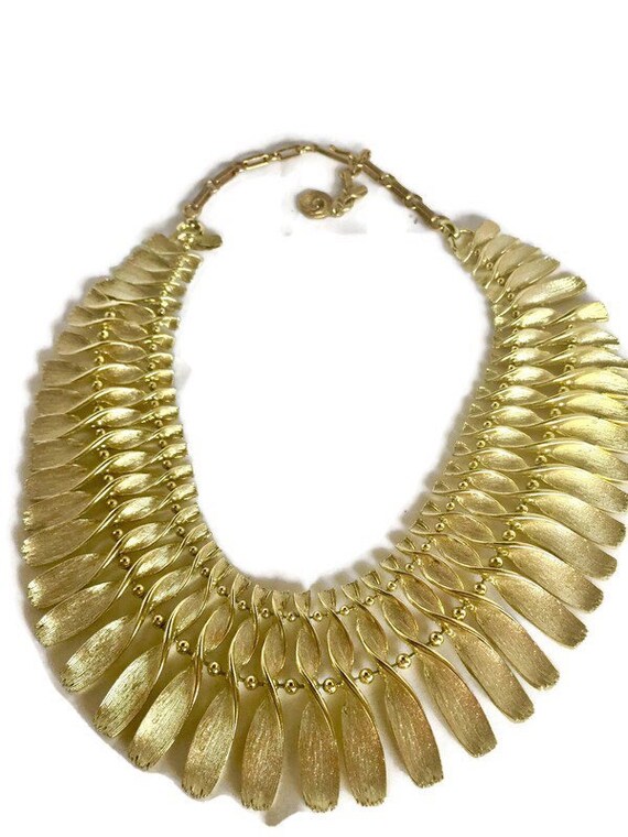 Vintage LISNER Egyptian Bib Choker