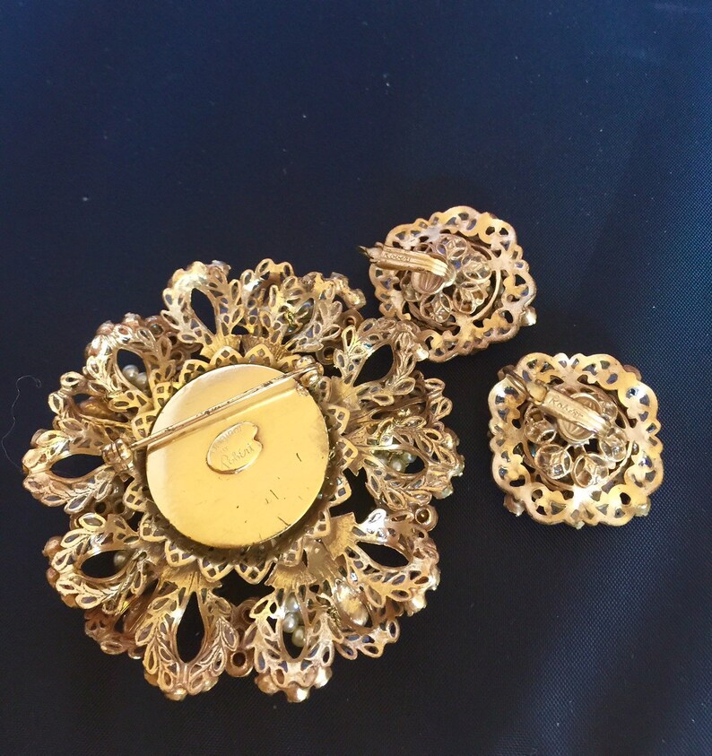 Original by Robert Faux Pearl Demi Parure