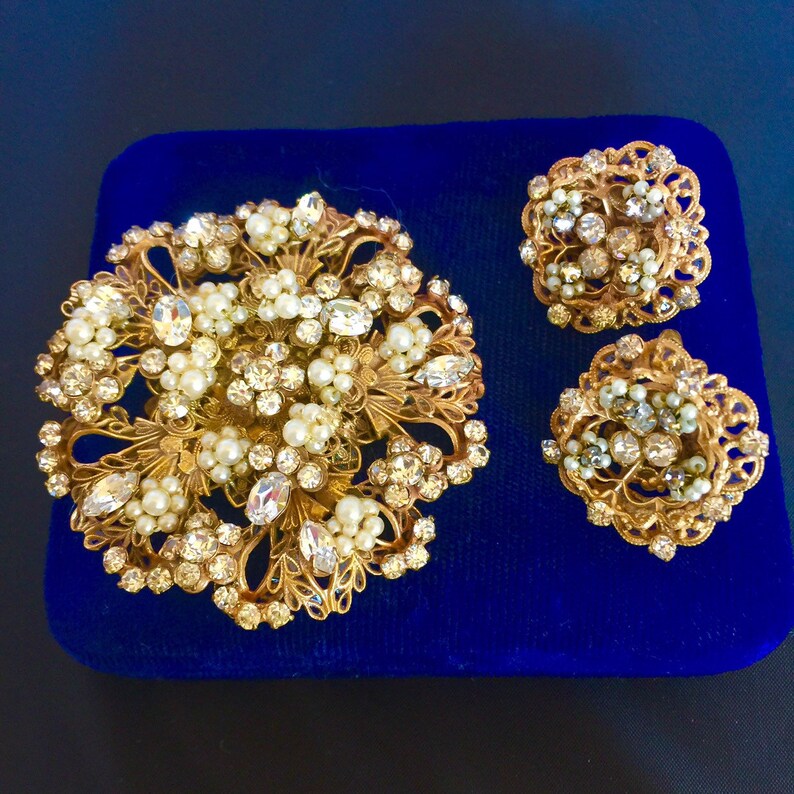 Original by Robert Faux Pearl Demi Parure