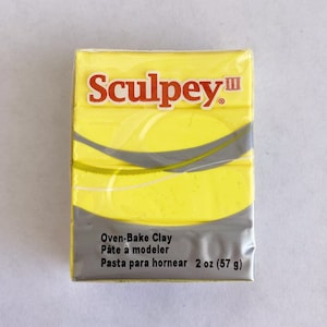 Polyform SCULPEY® III 2oz 2oz Polymer Clay Sculpting Clay SCULPEY