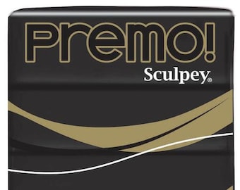 5042 Premo Sculpey Polymer Clay - Black 2oz.
