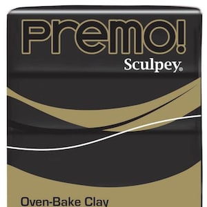 5042 Premo Sculpey Polymer Clay - Black 2oz.