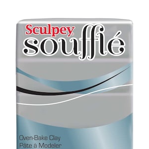 Sculpey Souffle - 6645 -Concrete - Polymer Clay