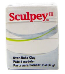 Sculpey III - Polymer Clay - 001 White