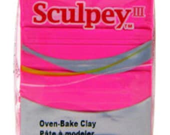 Sculpey III -  Polymer Clay - 1142 Candy Pink