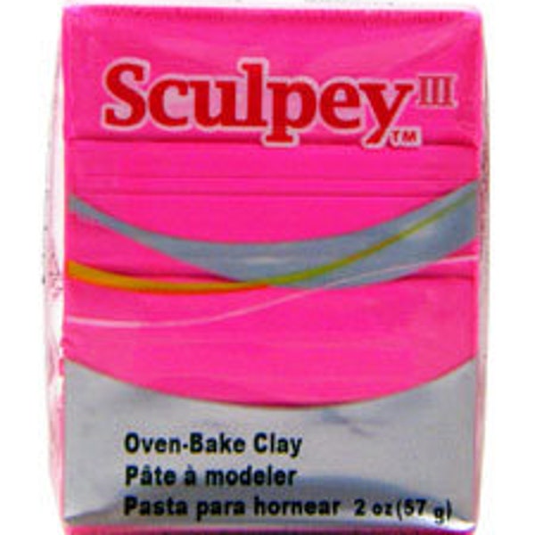 Sculpey III Polymer Clay - 1142 Candy Pink