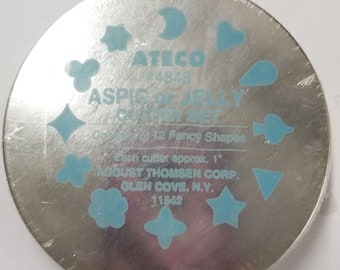 Aspic and Jelly Cutters  Ateco - #4848 - 1 in