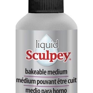 Liquid Sculpey Polymer Clay - Silver -